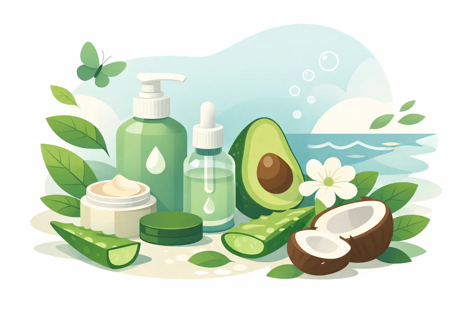 Vegane Frischekosmetik ohne Mikroplastik wählen