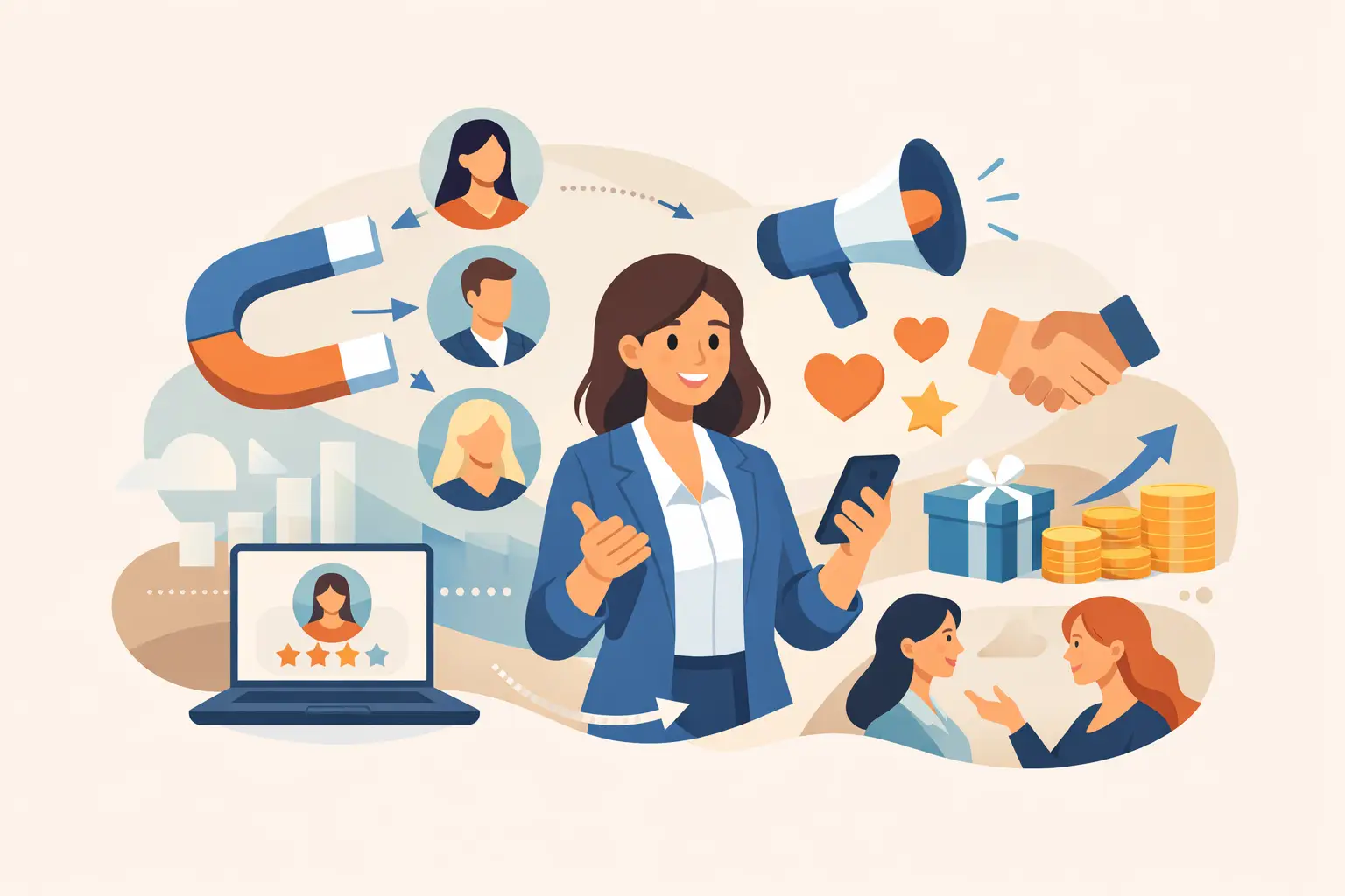 Leitfaden für Empfehlungsmarketing-Anfängerinnen
