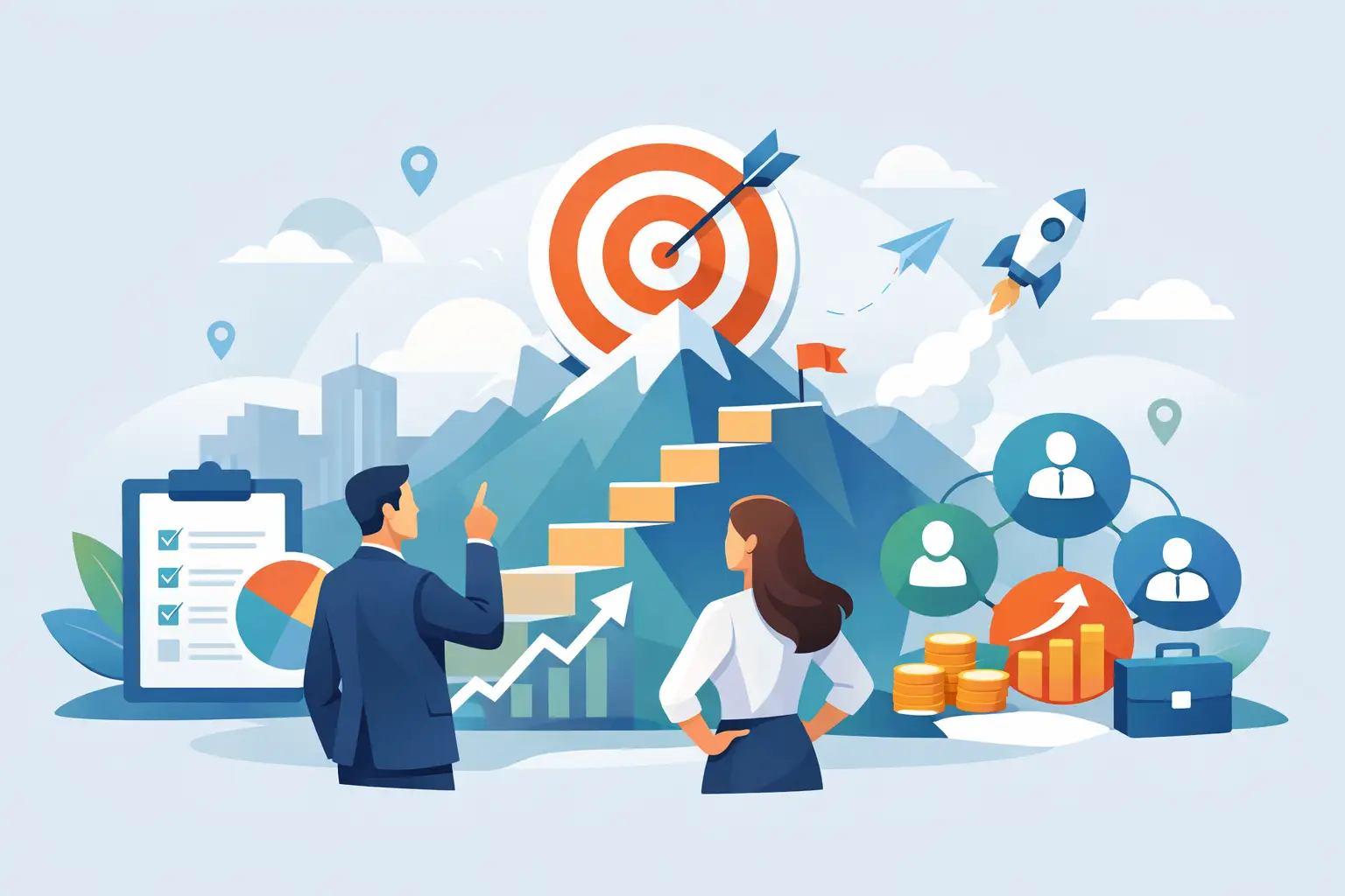 Zielplan im Network Marketing verstehen